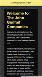 Mobile Screenshot of johnguilfoil.com